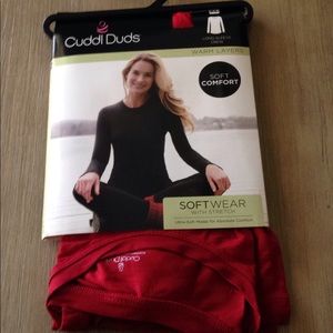 Cuddl Duds womens long sleeve crew